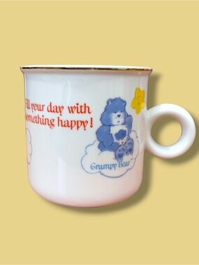 1980s Care Bears Porcelain Mug